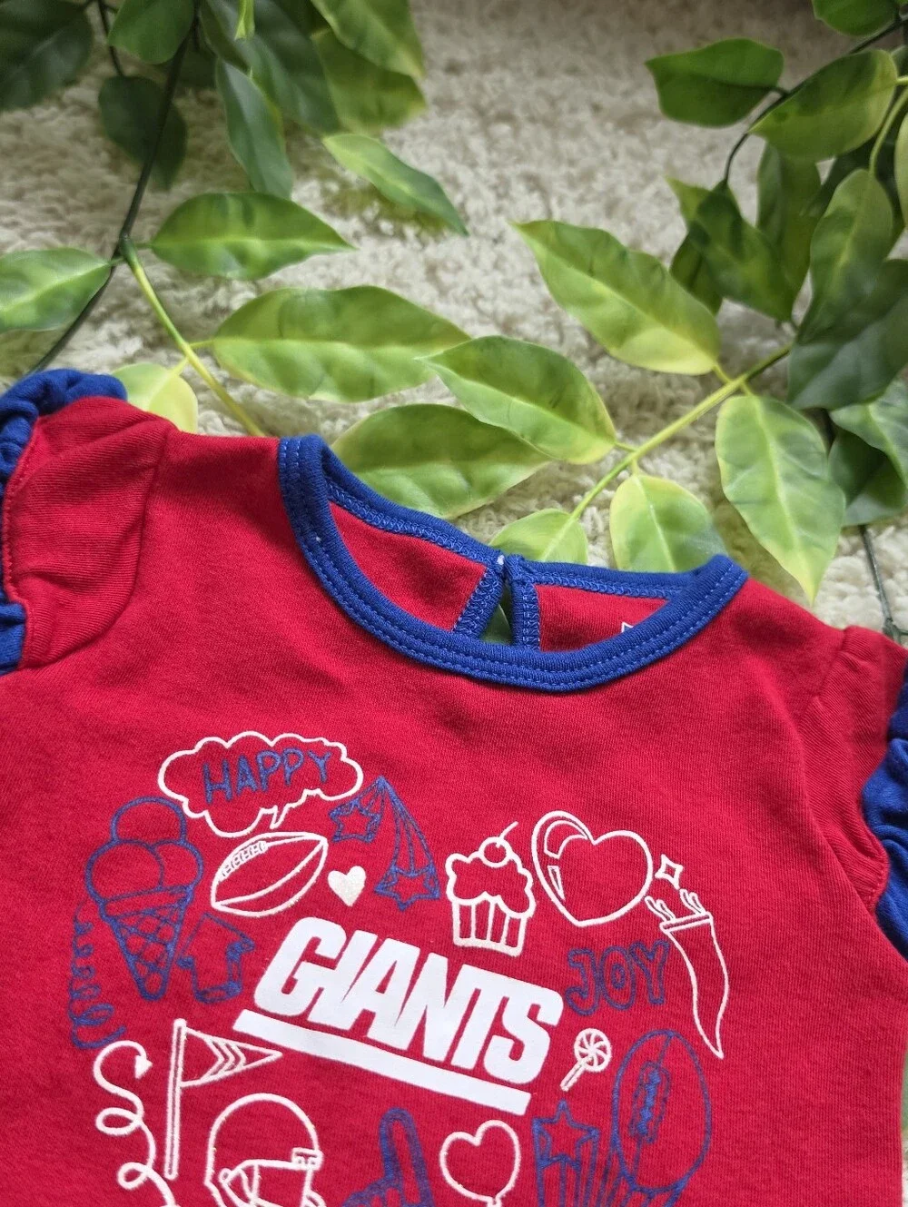 Baby Girl New York Giants Onesie (3-6 Months)